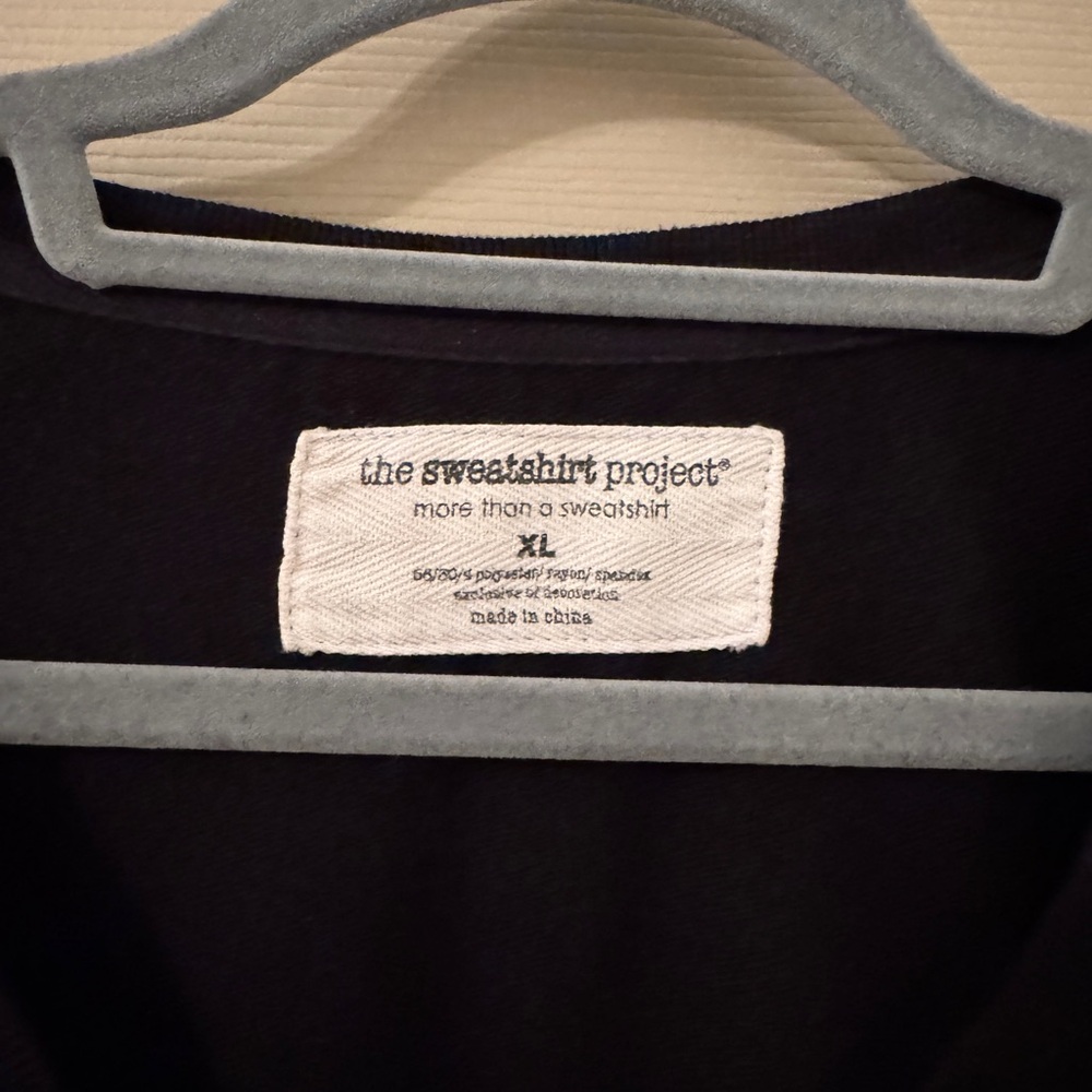 The Sweatshirt Project Black Hoodie